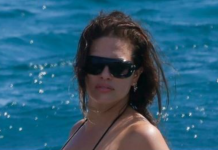 Ima 100 kg, a u providnoj haljini izgleda kao boginja! Vidi se celulit, gaćice i veći stomak, a kažu da nema lepše žene