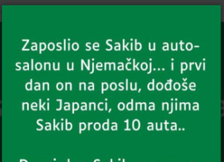 U Njemačkoj je Sakib nedavno postao član jednog auto salona
