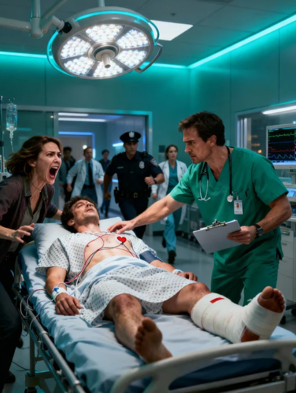 Otišla sam u bolnicu kako bih se brinula za svog muža, koji je imao slomljenu kost, i dok je spavao, glavna medicinska sestra mi je stavila poruku u ruku. - featured image