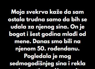 „Moja svekrva je nazvala mog sina ‘dobitnim tiketom’, ali na kraju sam se ja nasmejala poslednja“ „Moja svekrva je nazvala mog sina ‘dobitnim tiketom’, ali na kraju sam se ja nasmejala poslednja“ - featured image