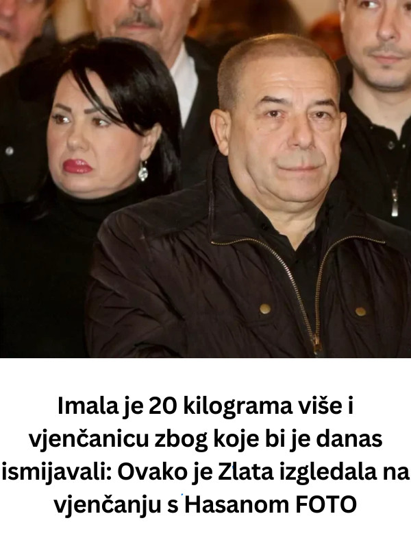 Imala je 20 kg više i vjenčanicu zbog koje bi je danas ismijavali: Ovako je Zlata izgledala na vjenčanju s Hasanom (FOTO) - featured image