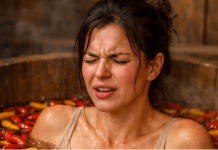 Udala sam se za čovjeka kojeg sam voljela, iz bogate porodice, ali nakon prve bračne noći natjerali su me da se kupam u vodi sa crvenom ljutom paprikom: to je trajalo skoro mjesec dana, sve dok jednog dana nisam odlučila saznati razlog tog čudnog rituala – bila sam u potpunom šoku 😱😱