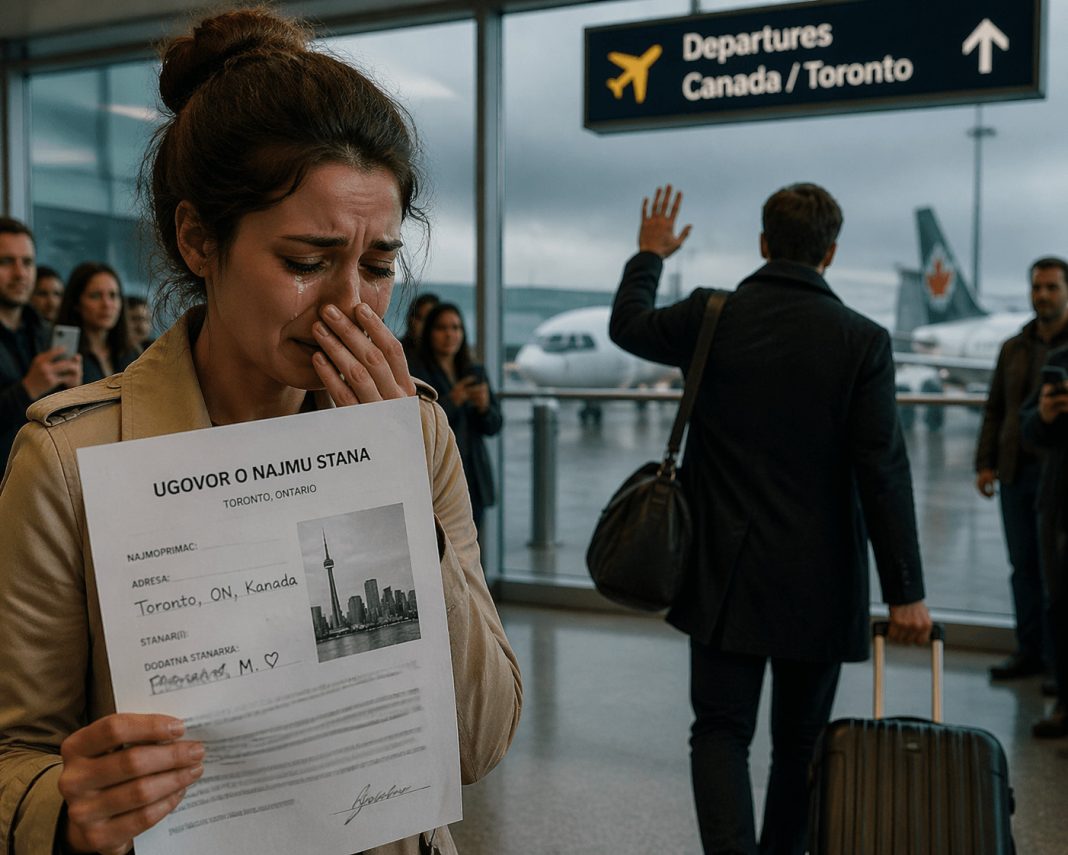 Plakala sam pred svima dok je moj muž odlazio za Toronto, ali on nije znao da sam već pročitala ugovor za stan u kojem je trebao živjeti s drugom ženom. - featured image