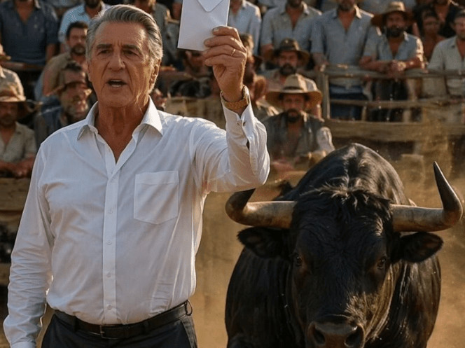 BASNOSLOVNA CIFRA ONOME KOJI UKROTI OVOG BIKA!” — vikao je bogati zemljoposednik, podižući koverat pun novca iznad glave… Svi muškarci u gomili odmah su se povukli, sve dok 15-godišnji dečko nije ušao u arenu — a onda se desilo nešto što niko nije očekivao 😳😳 - featured image