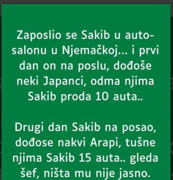 U Njemačkoj je Sakib nedavno postao član jednog auto salona U Njemačkoj je Sakib nedavno postao član jednog auto salona - featured image