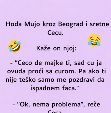 VIC: Mujo sretne Cecu