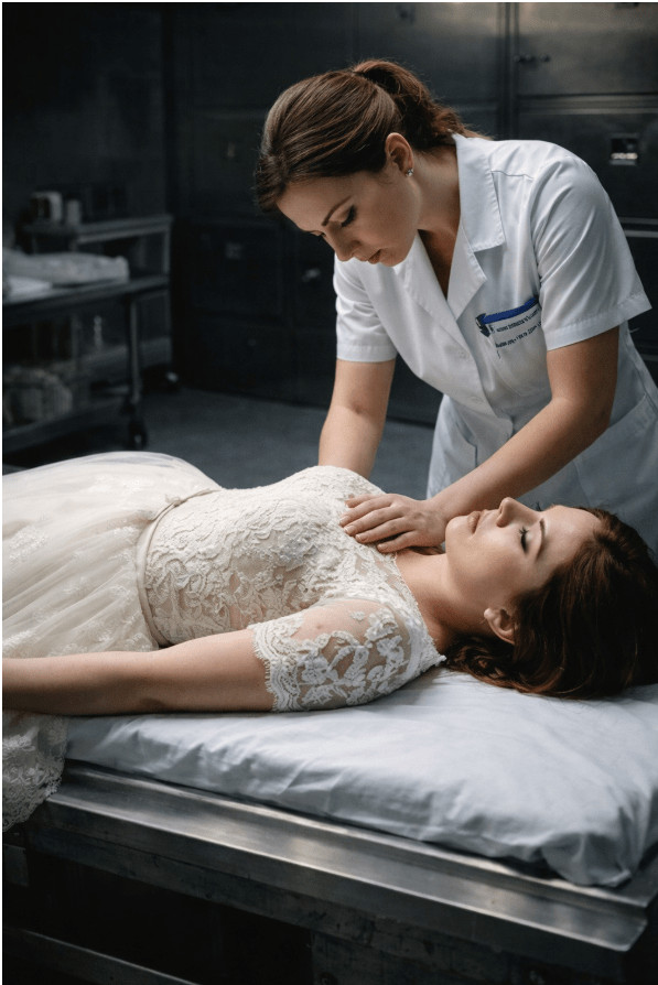 Nevjesta je preminula usred vjenčanja i odvezena je u mrtvačnicu, ali djelatnica mrtvačnice primijetila je nešto čudno: nevjesta je imala rumene obraze, kao da je živa, i otkucaje srca. - featured image