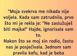 “Moja svekrva me nikada nije voljela…” “Moja svekrva me nikada nije voljela…” - featured image