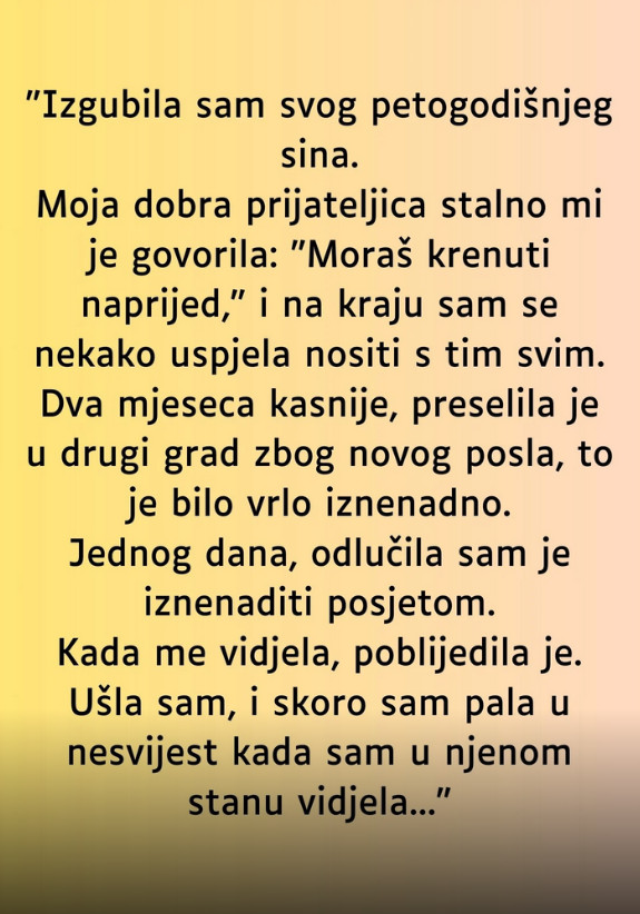 “Dozivjela sam najveću bol, izgubila sam svog sina od pet godina….” - featured image “Dozivjela sam najveću bol, izgubila sam svog sina od pet godina….” - featured image