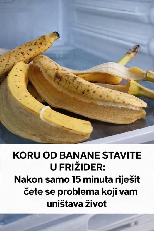 U FRIŽIDER STAVILA KORU OD BANANA: Kada čujete razlog odmah ćete uraditi isto! - featured image