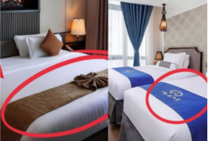 Zašto hoteli uvijek imaju krpu preko kreveta? Mnogi ljudi ne znaju čemu služi - featured image
