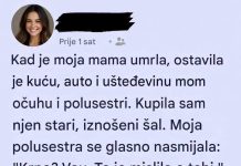Naslijedila je samo stari šal nakon majčine smrti, a nekoliko sedmica kasnije jedan telefonski poziv promijenio je njen pogled na sve Naslijedila je samo stari šal nakon majčine smrti, a nekoliko sedmica kasnije jedan telefonski poziv promijenio je njen pogled na sve - featured image