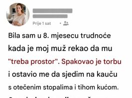 Bila sam u osmom mesecu trudnoće kada mi je suprug rekao da mu treba „prostora“ – dve nedelje kasnije, poziv njegovog šefa doneo je vest od koje su mi se presekle noge Bila sam u osmom mesecu trudnoće kada mi je suprug rekao da mu treba „prostora“ – dve nedelje kasnije, poziv njegovog šefa doneo je vest od koje su mi se presekle noge - featured image