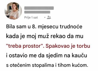Bila sam u osmom mesecu trudnoće kada mi je suprug rekao da mu treba „prostora“ – dve nedelje kasnije, poziv njegovog šefa doneo je vest od koje su mi se presekle noge Bila sam u osmom mesecu trudnoće kada mi je suprug rekao da mu treba „prostora“ – dve nedelje kasnije, poziv njegovog šefa doneo je vest od koje su mi se presekle noge - featured image