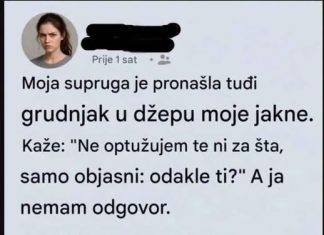 Predmet u džepu jakne uzdrmao je brak, a istina se pokazala mnogo jednostavnijom nego što je iko mislio Predmet u džepu jakne uzdrmao je brak, a istina se pokazala mnogo jednostavnijom nego što je iko mislio - featured image