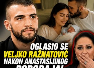 OGLASIO SE VELJKO RAŽNATOVIĆ NAKON ANASTASIJINOG POROĐAJA! DONEO JE ODLUKU KOJU NIKO NIJE OČEKIVAO!!CECA VAN SEBE NE VJERUJE DA SE OVO DEŠAVA!!!! OGLASIO SE VELJKO RAŽNATOVIĆ NAKON ANASTASIJINOG POROĐAJA! DONEO JE ODLUKU KOJU NIKO NIJE OČEKIVAO!!CECA VAN SEBE NE VJERUJE DA SE OVO DEŠAVA!!!! - featured image