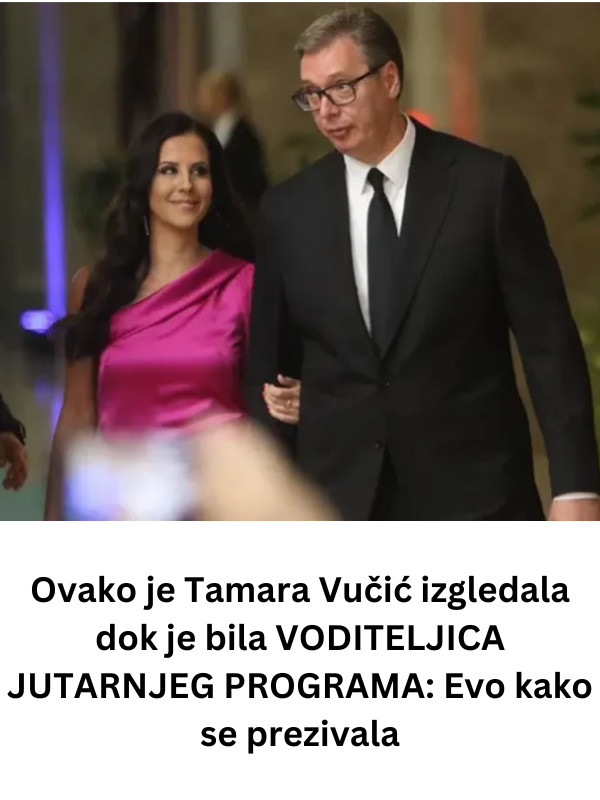 Ovako je Tamara Vučić izgledala dok je bila VODITELJICA JUTARNJEG PROGRAMA: Evo kako se prezivala - featured image