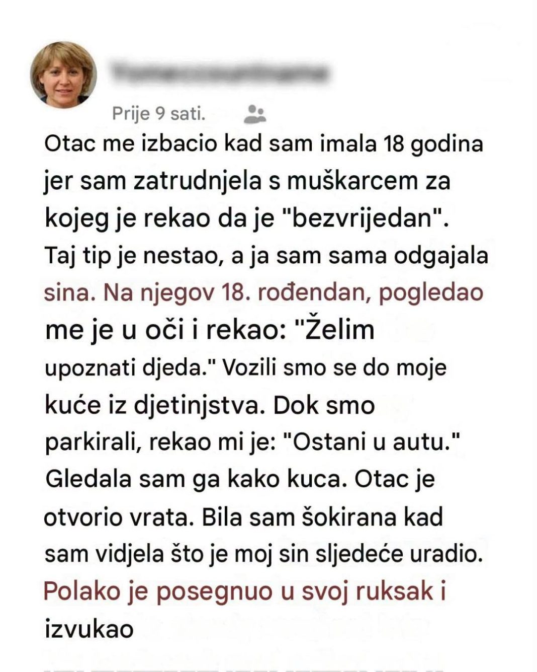 Kada je moj sin napunio osamnaest godina, iznenadio me je molbom koju sam godinama unazad potajno u sebi nosila kao najveći strah. - featured image