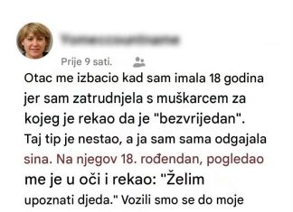 Kada je moj sin napunio osamnaest godina, iznenadio me je molbom koju sam godinama unazad potajno u sebi nosila kao najveći strah. Kada je moj sin napunio osamnaest godina, iznenadio me je molbom koju sam godinama unazad potajno u sebi nosila kao najveći strah. - featured image