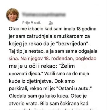 Kada je moj sin napunio osamnaest godina, iznenadio me je molbom koju sam godinama unazad potajno u sebi nosila kao najveći strah. Kada je moj sin napunio osamnaest godina, iznenadio me je molbom koju sam godinama unazad potajno u sebi nosila kao najveći strah. - featured image