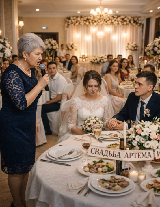 Usred slavlja, svekrva uzela mikrofon i, bez oklijevanja, snahu nazvala “kučkom”, samo zato što je živjela u selu: odgovor mladenkinog oca iznenadio je sve 😱 - featured image