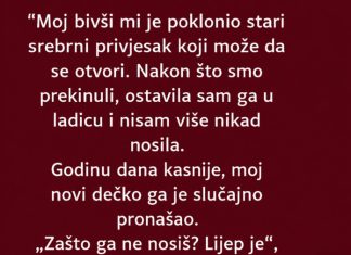 “Moj bivši mi je poklonio stari srebrni privjesak…” “Moj bivši mi je poklonio stari srebrni privjesak…” - featured image