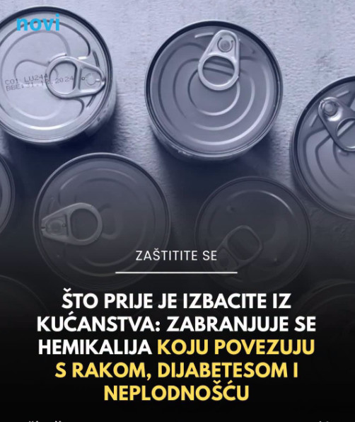 Što prije je izbacite iz kućanstva: Zabranjuje se hemikalija koju povezuju s rakom, dijabetesom … - featured image Što prije je izbacite iz kućanstva: Zabranjuje se hemikalija koju povezuju s rakom, dijabetesom … - featured image
